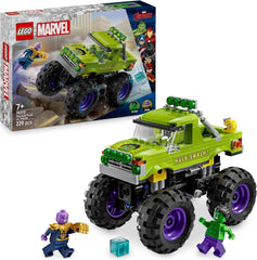 LEGO Ç€ Marvel Hulk Truck Vs. Thanos - Jouet de construction de super-héros - Véhicule et figurines Avengers - Monster Truck pour Mega Fun - Cadeau pour garçons et filles de 7 ans - 76312 Ensembles de construction Besuche den LEGO-Store Default Title