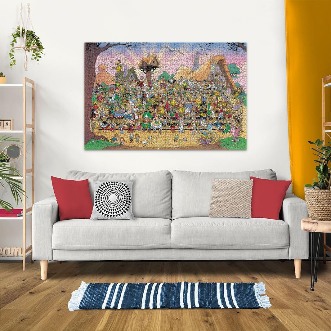 Ravensburger - Puzzle pentru adulți - Puzzle 3000 piese - Universul Asterix - Adulți și copii de la 14 ani - Puzzle de înaltă calitate fabricat în Europa - Personaje de benzi desenate - 14981 Puzzle Naty Shop