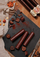 Venchi - Chocolat au lait et chocolat noir 56% cigare aux écorces d'orange de Sicile confites, 100g, sans gluten, sans colorants ni conservateurs