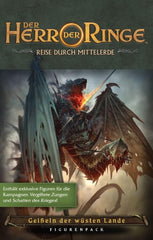 Fantasy Flight Games, Le Seigneur des Anneaux : Voyages vers la Terre du Milieu, Ensemble de base, Jeu expert, Dungeon Crawler, 1 à 5 joueurs, 14 ans et plus, 60 minutes et plus, Allemand, Multicolore.