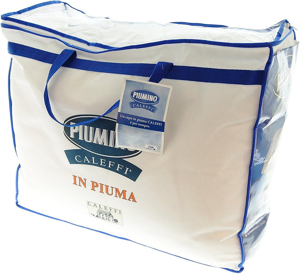 Jachetă de puf Caleffi din pană de Pium, bumbac, pat simplu, pat franțuzesc Plapumi si pilote Naty Shop Unica Piața E Mezza