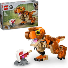 LEGO Jurassic World Little Eatie : jouet de construction T.Rex pour garçons et filles de 7 ans, ensemble de construction de dinosaures, modèle cadeau pour enfants avec bouche, tête et queue mobiles 76967 Jeux de construction Besuche den LEGO-Store Default Title