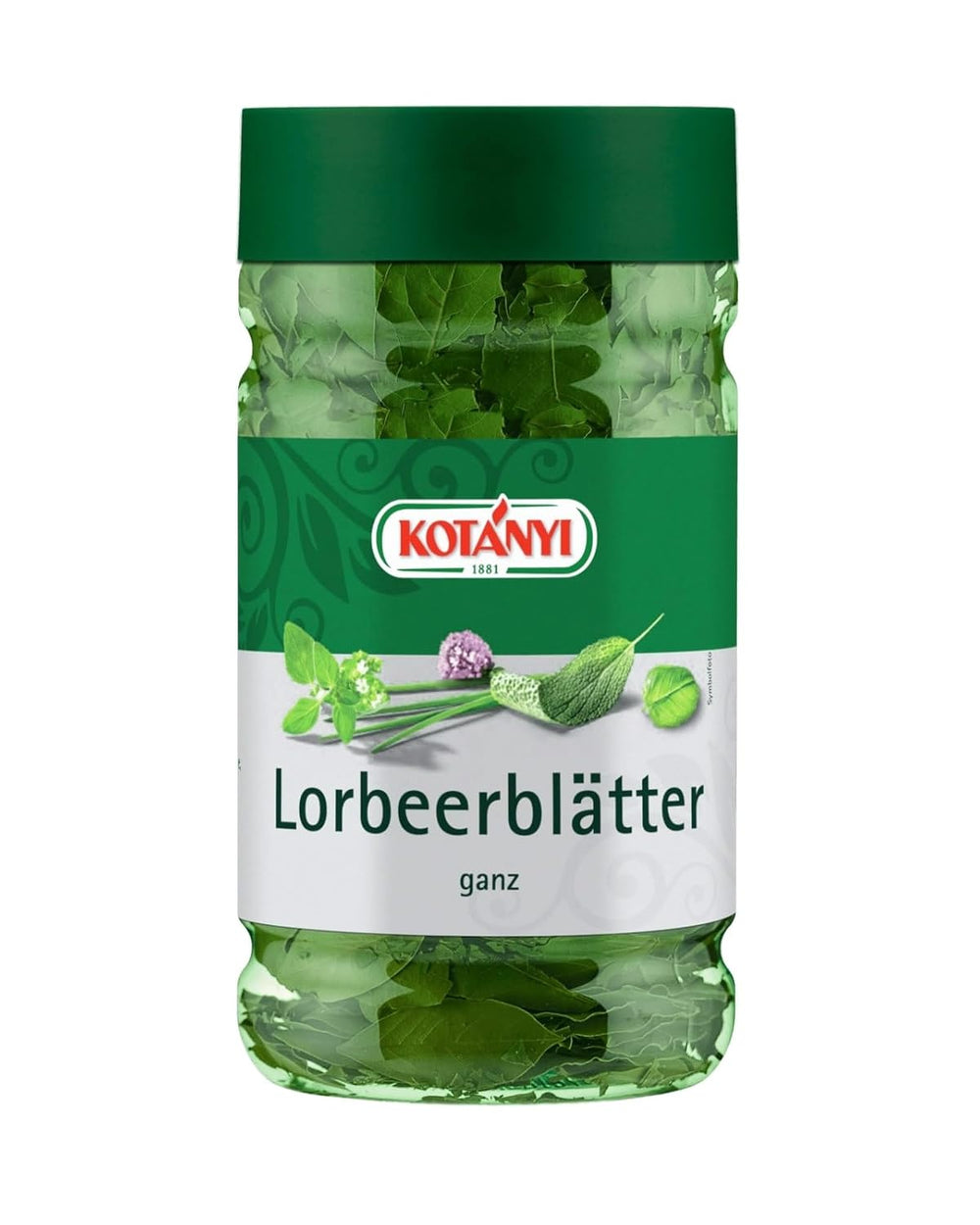 Kotanyi Lorbeerblätter Gewürze für Großverbraucher und Gastronomie, 60 g