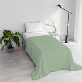 Couette d'été élégante, matelassée, vert, 170 X 250 cm Couettes et couettes Naty Shop Verdino 170X250Cm