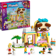 LEGO Friends Geschäft für Haustierzubehör - mit Hund, Katze und Kaninchen als Tierfiguren, 3 Minifiguren und viel Zubehör für die Haustierpflege - Geschenk für Mädchen und Jungen ab 6 Jahren - 42650