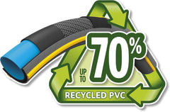 Tuyau HOZELOCK - Ultramax 12,5 mm x 30 m, jusqu'à 70 % de PVC recyclé, robuste, résistant aux intempéries, anti-torsion, résistant à la flexion et à l'écrasement, gris