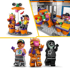 LEGO Fortnite Durrr Burger Restaurant - Jeu de jeu avec Strandbomber, Beefboss, Schmierfink et EIN Skelett Minifiguren - Ensemble de jeu de jeu pour jeunes et filles à partir de 10 ans - 77076