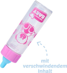 Simba 105562487 - Set d'alimentation nouveau-né, tétine, couche et biberon disparaissant pour poupées de 38 à 43 cm