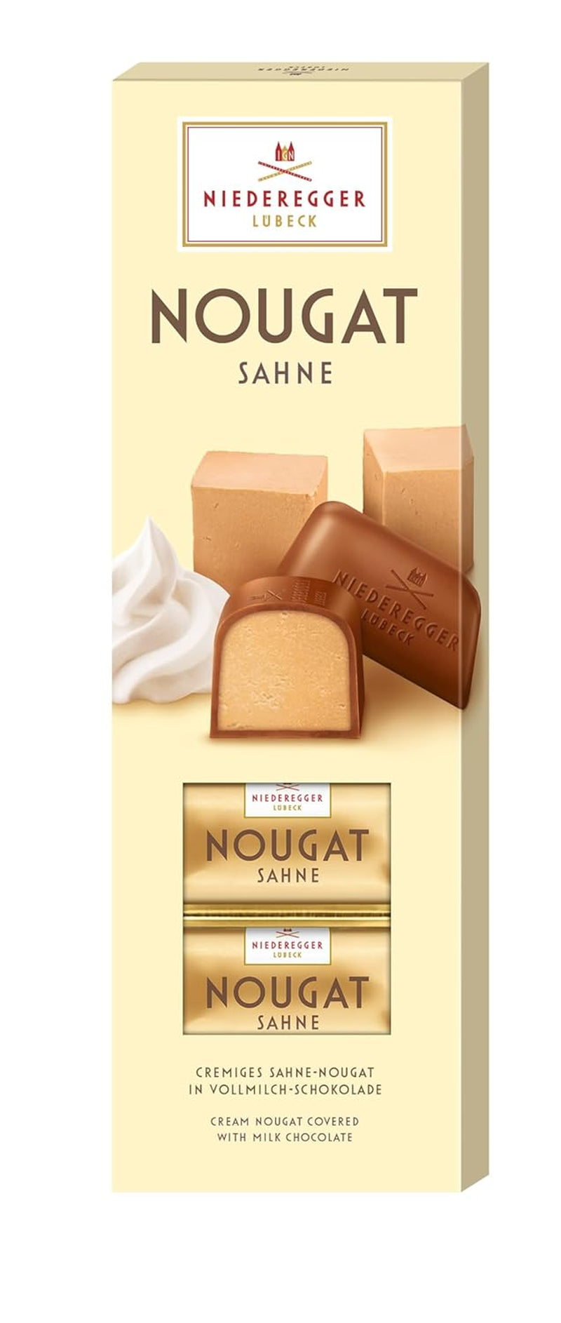 Nougat crémeux Niederegger 100g