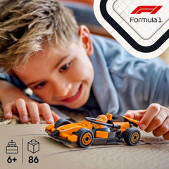 LEGO City F1 Racer avec voiture de course Mclaren - Modèle de jouet de Formule 1 avec voiture de course et figurine - petit cadeau pour garçons et filles à partir de 6 ans ou fans de sports mécaniques 60442 Jeux de construction Besuche den LEGO-Store
