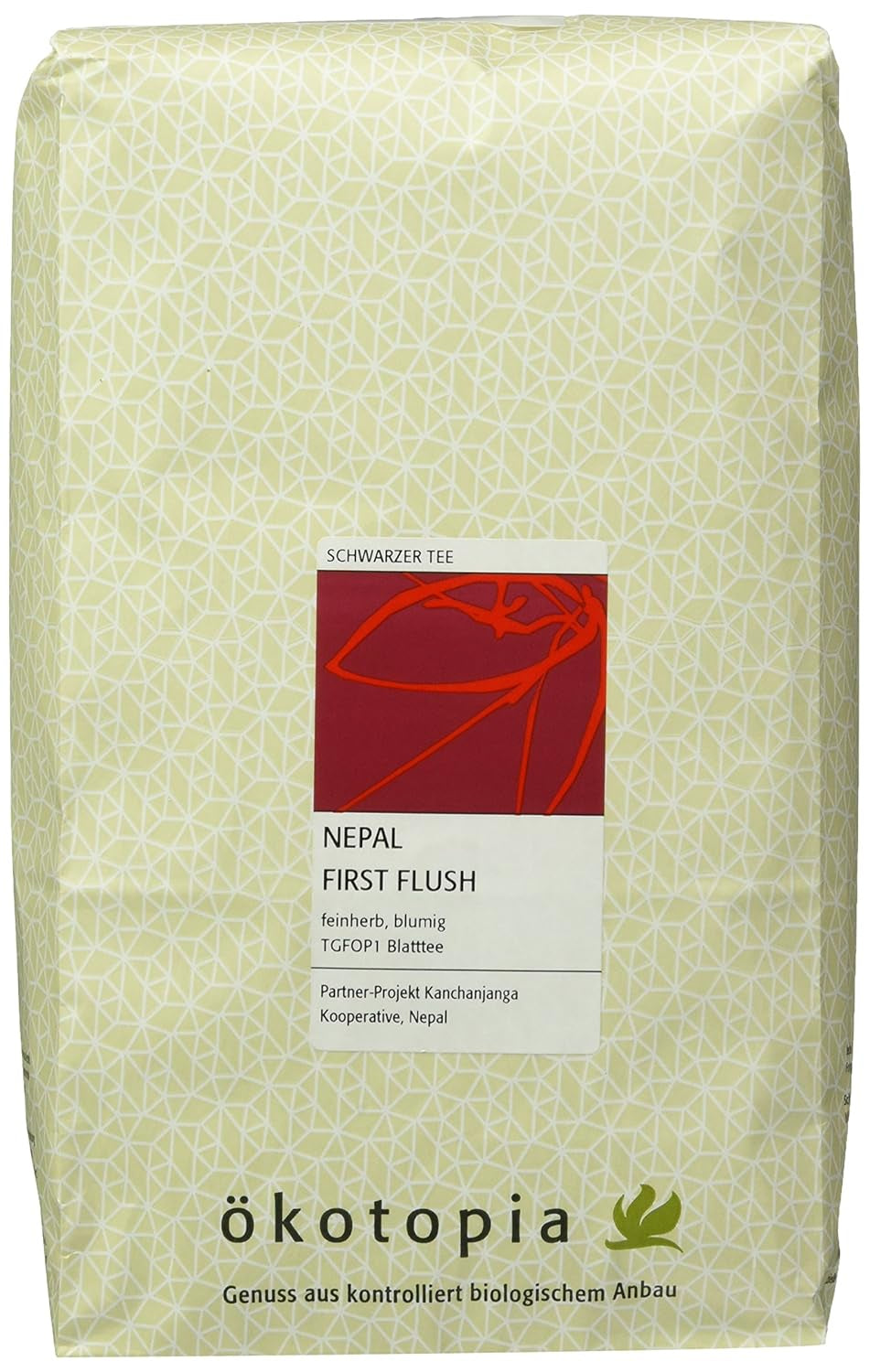 Ceai negru Nepal First Flush, pachet de 1 (1 x 1000 g)