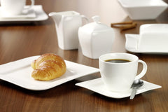 Ritzenhoff & Breker Théière et pot à lait Melodie, lot de 2, blanc