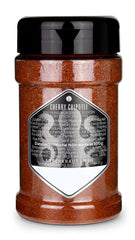 Ankerkraut Cherry Chipotle BBQ Rub, Rub Gewürzmischung für Couenne, Schwein, Ailes de Poulet et Porc Effiloché, 220g en Streuer