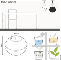 LECHUZA BOLA Couleur 32 blanc 16850