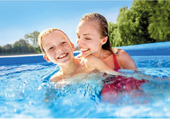 Ensemble de piscine Intex Easy Set, bleu, 305 x 305 x 76 cm, 3,85 L, 28122GN