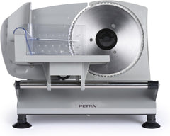 Petra PT4636VDE Feliator electric multifuncțional, grosime de tăiere 1-15Mm, 3 lame din oțel inoxidabil netede Rasnite si Feliatoare Naty Shop Default Title