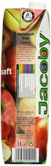 Jus de pomme 100% clair Jacoby, 6 x 1 litre Boissons sans alcool Naty Shop