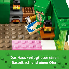 LEGO Minecraft The Turtle Beach House Maison de jouets avec accessoires pour filles et garçons à partir de 8 ans, ensemble avec animaux et personnages du jeu vidéo, cadeau pour les joueurs 21254 Jeux de construction Besuche den LEGO-Store