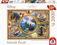 Schmidt Spiele 59607 Thomas Kinkade, Colecția Disney Dreams, puzzle jigsaw 2000 piese Puzzle Naty Shop Singur