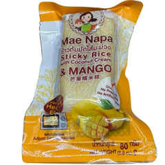 - Orez lipicios cu nucă de cocos și mango - (6 x 80 g)
