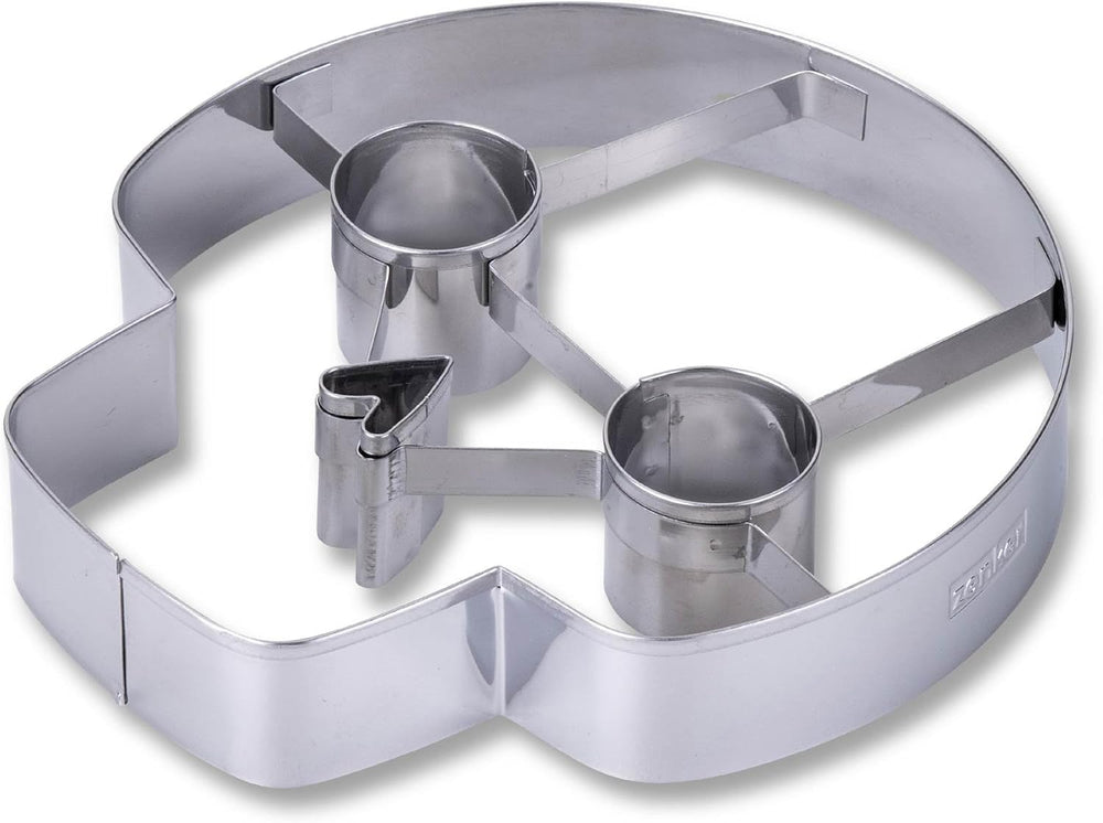 Emporte-pièce ZENKER XXL avec tête de mort, argent