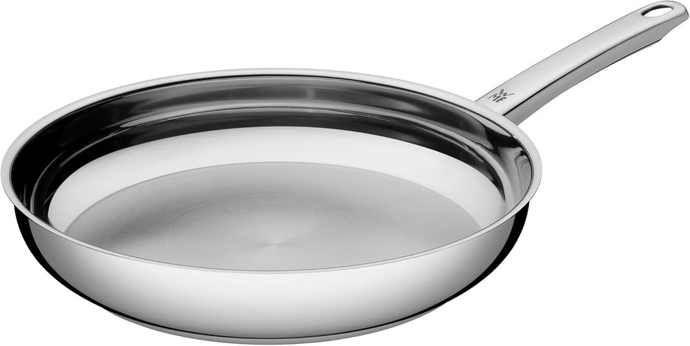 WMF Profi poêle 28 cm, induction, poêle en acier inoxydable, non revêtue, va au four Casseroles et poêles Naty Shop Bratpfanne