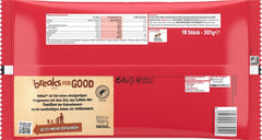 Nestlé Mini XXL Barres de chocolat Barres de gaufrettes croustillantes au chocolat au lait Paquet de 4 (1 x 301 g)