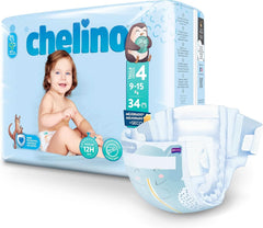 Couches bébé Chelino taille 4 (9-15 kg), 34 pièces Mère et Enfant Naty Shop