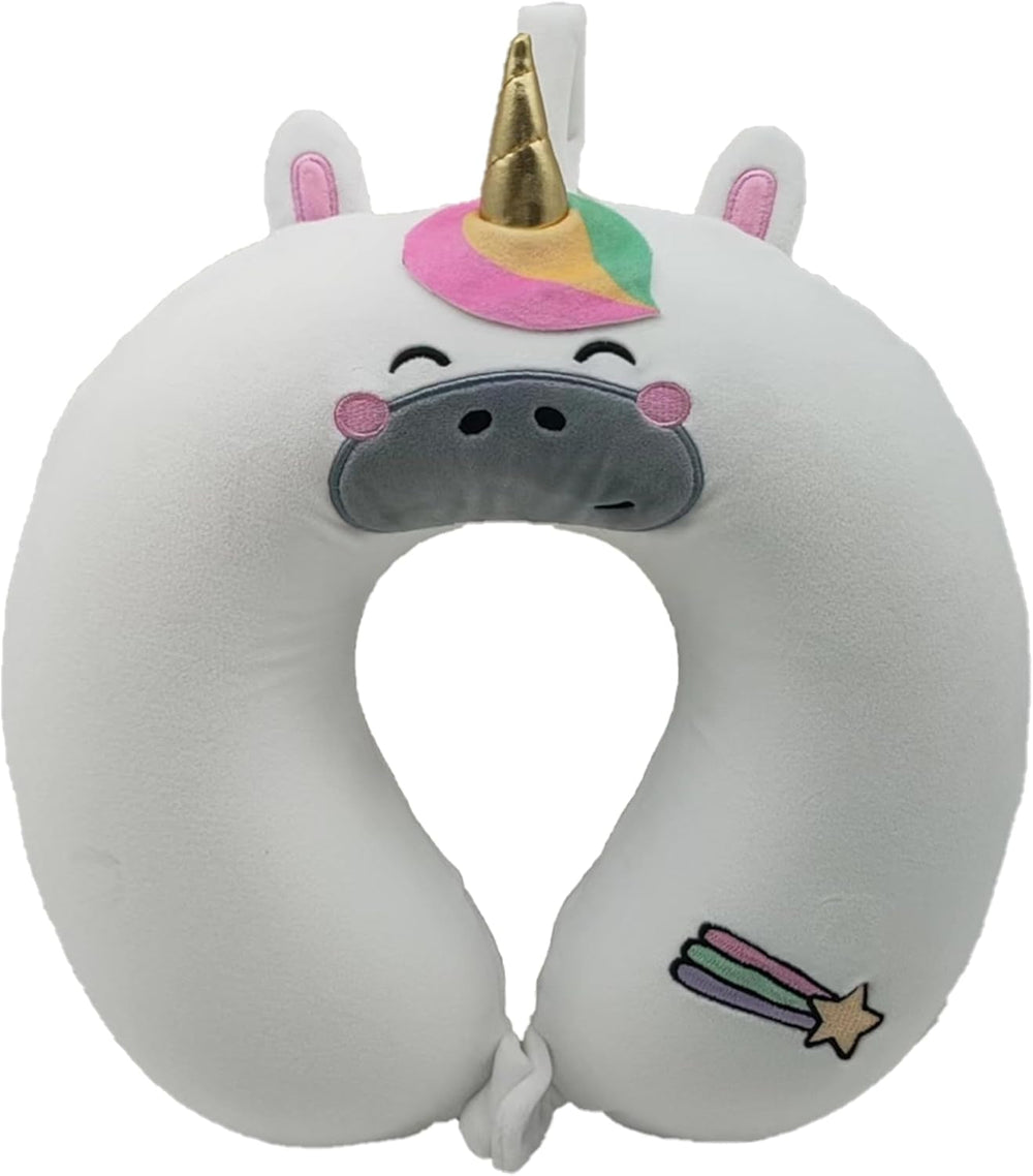 Oreiller de voyage en mousse à mémoire de forme Puckator Relaxeazzz - Oreillers de voyage Astra la licorne Naty Shop Titre par défaut
