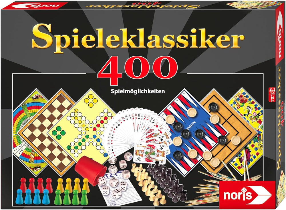 Jeux classiques Noris 606111688 avec 400 options de jeu