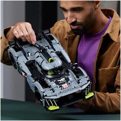 LEGO 42156 Technic Peugeot 9X8 24H Le Mans Hybrid Hypercar Voiture de course légendaire Kit de modèle adulte Voiture de sport automobile à l'échelle 1:10 à collectionner pour les joueurs avancés Kits de construction Besuche den LEGO-Store