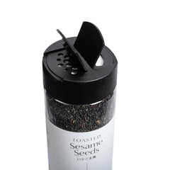 - Gerösteter schwarzer Sésame 150g | Offre de ballast | Sources de protéines végétaliennes | Arôme Reiches | Antioxydant | Simple streuen