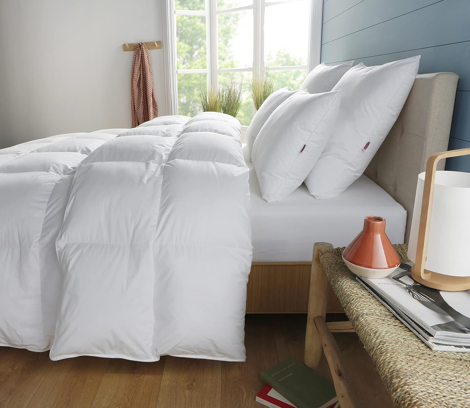 Cuvertură, Percale, Bumbac premium, Temperat, 140 X 200 Cm, Pentru pat de o persoană, Cuvertură în formă de nor, Rezistent la mușcături și gonflabil, Lavabil la mașină la 40 °C Plapumi si pilote Naty Shop