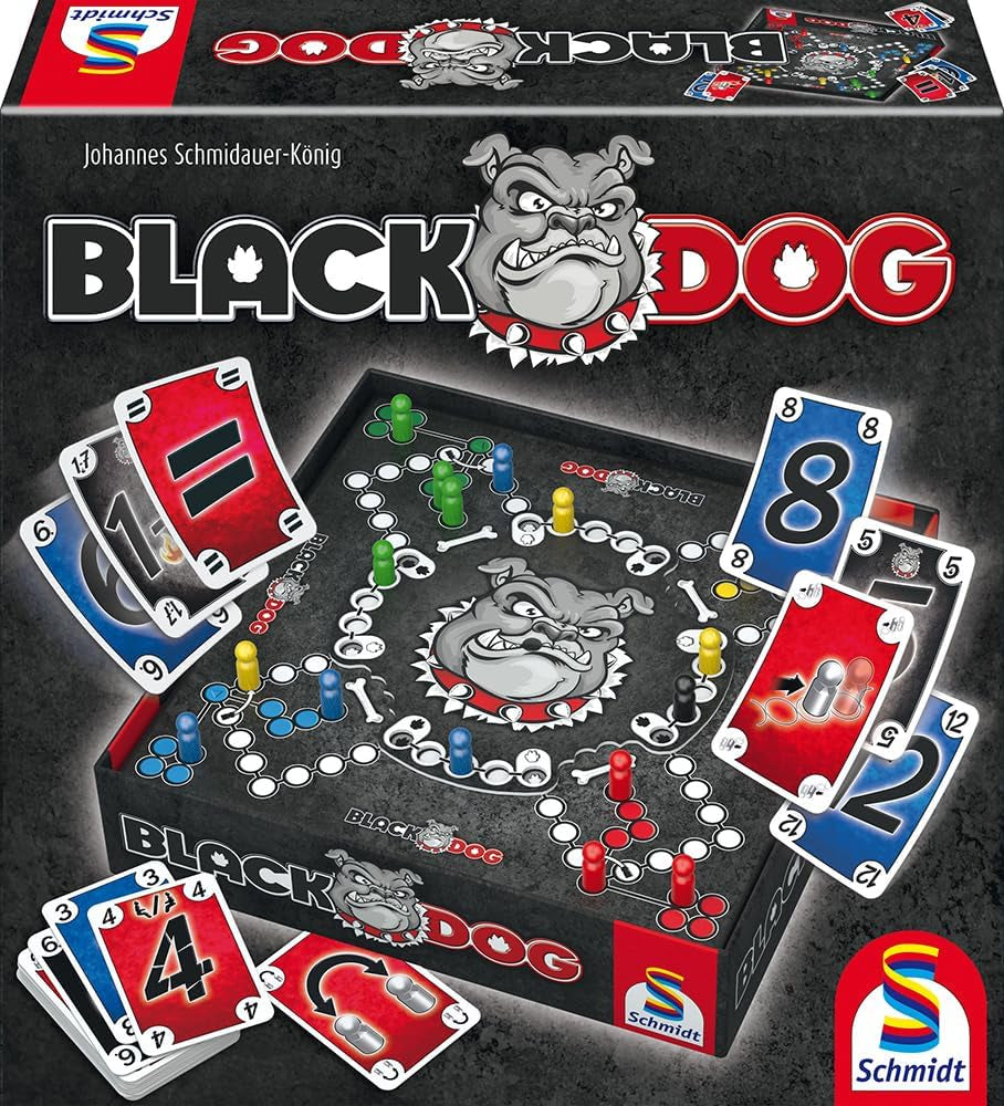 Schmidt Spiele 49323 Black DOG, jeu familial