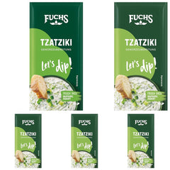 Fuchs Gewürze - Allons tremper ! Tzatziki Gewürzzubereitung, Gewürz für die Zubereitung von griechischem Tzatziki, 10 g dans le sachet