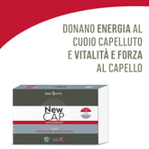 Newcap Anti-Fall Ampoules Produs cosmetic pentru părul slab, 12 fiole Ingrijire par Naty Shop