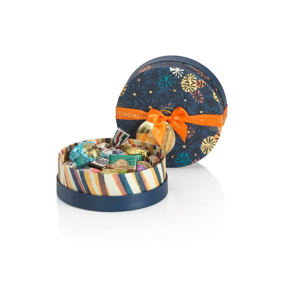 Venchi - Murrine Assortiment de Chocolats Petit Coffret Cadeau, 138g, Sans Gluten, Sans Colorants Artificiels, Sans Conservateurs, Idée Cadeau