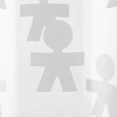 Alessi AKK37 GIROTONDO Pot de cuisine en verre avec impression et couvercle scellé en acier inoxydable, L 21,6 cm, H 10,5 cm Boîtes de conservation alimentaire Naty Shop