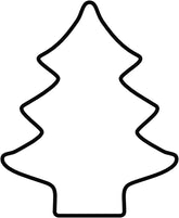 Kaiser Original Moule à Pain d'Épices, Forme Sapin de Noël, 13 x 9 x 2,5 cm, Acier Inoxydable, Coupe Facile et Précise, Manipulation Sûre et Confortable, Noir