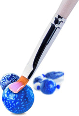 DAS Kit de Laque Fila DAS Smart Gloss 3290 00 Outil de Modelage Laque Brillante et Pinceau, 19,6 x 10 x 3,8 cm