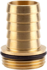 Buse en laiton Gardena : connecteur en laiton pour valves de pied et intermédiaires, adapté aux tuyaux de 25 mm (1 pouce) (7251-20)