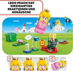 LEGO Super Mario Adventures With Interactive Peach, set de jeu pour enfants avec crapaud jaune, cadeau Nintendo pour garçons, filles et tous les joueurs à partir de 6 ans 71441 Jeux de construction Besuche den LEGO-Store