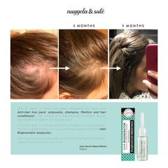 Ampoules après-shampooing Nuggela & Sulé, traitement 1 semaine, 10 ml Soin capillaire Nuggela