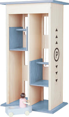 Ascenseur jusqu'au parking | bleu | à partir de 3 ans