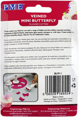 Jeu de mini pistons papillon, blanc, 3 pièces, 4,5 x 2,7 x 2,7 cm