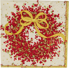 Serviettes en papier triple épaisseur 8070C, 20 pièces, 25 x 25 cm, poivre