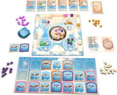 Zoch Above the Clouds - une course stratégique d'oiseaux migrateurs avec des cartes de manœuvre, des formations de vol intéressantes, un timing intelligent, un jeu de société pour les amateurs de stratégie et les familles, les enfants et les adultes à partir de 10 ans
