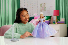 Mattel Wicked: for Good von Universal Pictures Glinda Deluxe-Modepuppe mit abnehmbarem Outfit und 3 Accessoires, vom Film inspiriert, JFM13