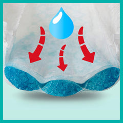 Couches Pampers (ancienne version), pantalons de nuit, taille 5, 22 pièces, 12 kg-17 kg