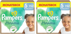 Set de couches bébé Pampers Harmonie taille 5 (11-16 kg), 304 pièces Mère et Enfant Naty Shop